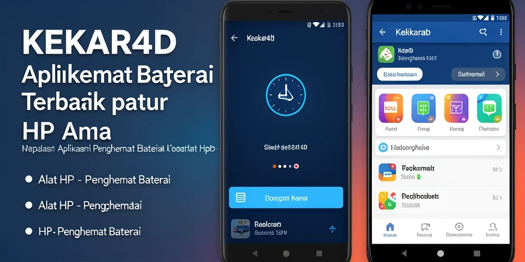 Antarmuka pengguna KEKAR4D yang intuitif dan informatif.